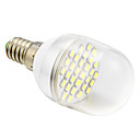 E14 4w 30xsmd 2835 280lm 5500-6500k lumiere blanche froide a conduit ampoules globe  AC 110  220V 