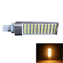 12w 3500k 1080lm 60-SMD 5050 LED blanche le de prise horizontale chaud  85--265v 