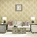 mur papier mural damas classique intisse