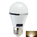 E27 5W 500lm 2700k chaud SMD de lumiere blanche 5730 conduit ampoule globe AC 85 ~ 265V