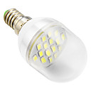 E14 4w 16xsmd 5730 280lm 5500-6500k lumiere blanche froide a conduit ampoules globe  AC 110  220V 