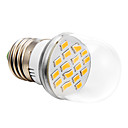 E27 4w 16xsmd 5730 280lm 2500-3500k lumiere LED blanc chaud ampoules globe  AC 110  220V 