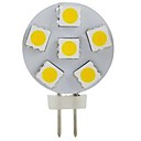 G4 2W 6x5050smd 200lm 2800-3200k lumiere blanche chaude ampoule LED spot  DC12V 