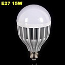 15w e27 30x5730smd 1200-1350lm 6000-6500k lumiere ampoules LED de campouleur blanc froid globe  220v 