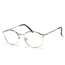 [lentilles] libres rectangle de metal cerclees lunettes retro de prescription des femmes