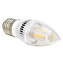 E27 5W 350lm 27xsmd 5730 2500-3500k lumiere LED blanc chaud  110-240 V ac  de bulbes de bougie