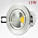 15w 1350lm LED COB plafonnier spot blanc  blanc chaud descendait lumieres AC85-265V