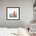 Framed Art PrintPeople Orange Dress by Naxart