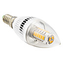 E14 5W 350lm 27xsmd 5730 2500-3500k lumiere LED blanc chaud  110-240 V ac  de bulbes de bougie