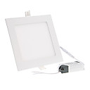 12w 60xsmd 2835 1000-1100lm 3000-3500K lumiere LED blanc chaud lumieres squre de plafond  ca 85-265 