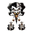 frais de decoration de moto autocollant autocollants tridimensionnel impression clown mauvais