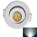ultra-mince ronde 1s 100lm 6000k lumiere led blanche ac plafonnier 85 ~ 265V