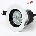 5W 450lm LED COB lumiere de la le de plafond blanc  blanc chaud LED Down AC85-265V