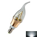 3W 300lm 6000k blanc lumiere SMD 5730 LED bougie ampoule AC 85 ~ 265V