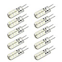 10pcs G4 1.5W 24x3014SMD 120LM 3000K6000K WarmWhiteCool White Light LED Corn Bulb AC200-240V 