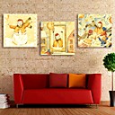 e-FOYER toile tendue art bonhomme de neige heureux noe