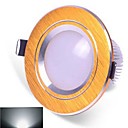 4pcs definie 3W 330lm 6000k lumiere blanche naturelle a mene la lumiere au plafond  projecteur  100 ~ 240V 