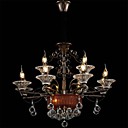 lustre en cristal moderne 2 niveaux vivant 14 lumieres