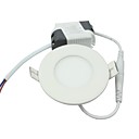 4W 20  smd2835 250lm 6000-6500k blanc froid led panneau lumineux de forme ronde blanc  AC85-265V 