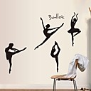 Stickers muraux stickers muraux fille ballet sticker decoratif