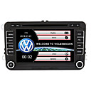 520wgnr04 7 pulgadas 2 din sistema de ventanas en el tablero reproductor de dvd del coche pantalla táctil bluetooth incorporado para volkswagen soporte rds / gps / control del volante / salida de subw