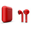 litbest nuevo i12 blackpods redpods tws auriculares inalámbricos verdaderos piel mate bluetooth 5.0 auriculares pop-up para ios con micrófono manos libres auriculares con control táctil