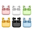 litbest i9000 macaron 3 tws auriculares inalámbricos verdaderos bluetooth 5.0 estéreo con ventana emergente caja de carga renombrar gps encontrar mis dispositivos (ios) auriculares de control táctil e