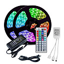 loende 10m luces de tira led rgb tiktok lights 2835 smd 600 cinta de cadena led 44 tecla ir control remoto cinta de cinta led debajo de la decoración del armario