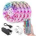 Juegos de luces de 20m tiras de luz led rgb tiktok lights 600 leds 5050 smd 10mm control remoto rc cortable regulable enlazable adecuado para vehículos auto-adhesivo cambio de color ip44