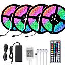 LOENDE 4x5M Tiras LED Flexibles Sets de Luces 1200 LED 5050 SMD 2835 SMD 8mm 1 juego RGB Navidad Año Nuevo Creativo Cortable Decorativa 12 V / Auto-Adhesivas