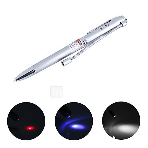 4-en-1 stylo (conduit lampe de poche  uv  laser)