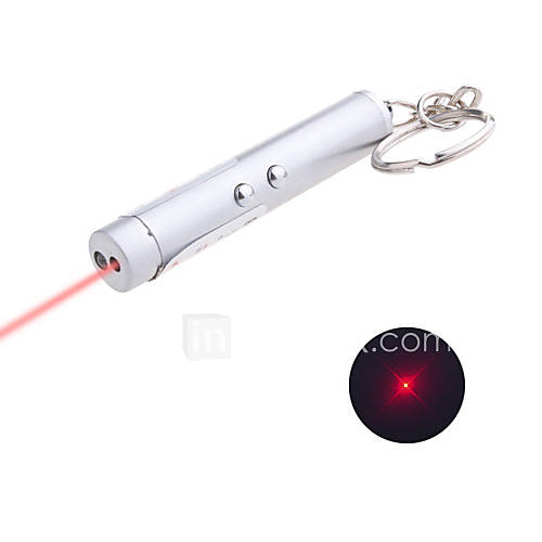 2-in-1 super laser rouge vif avec LED (3xAG13)