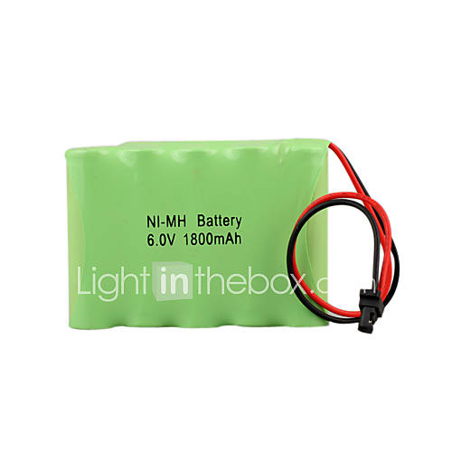 Ni-MH 6.0V 1800mah batterie rechargeable (hb026)