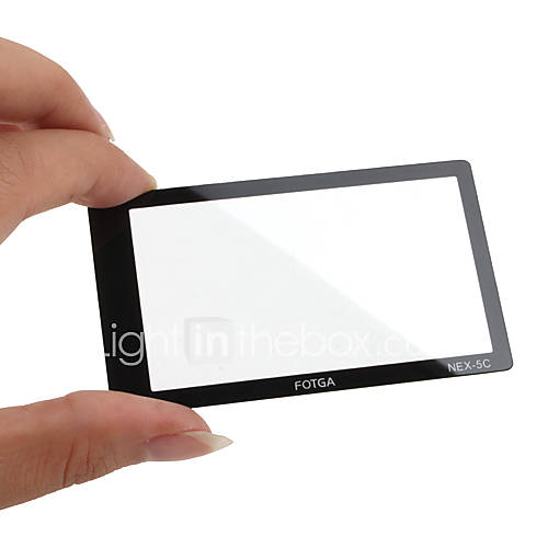 fotga premium écran LCD du panneau protecteur en verre pour Sony nex-3/nex-5