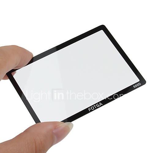 fotga premium écran LCD du panneau protecteur en verre pour Canon EOS 600D