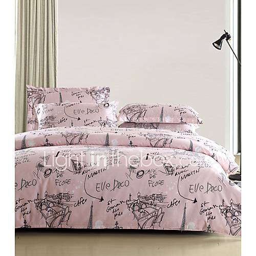 Prague Square 4piece Full Duvet Cover Set 214220 2016 51.84