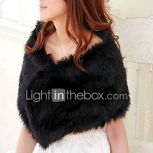 Adjustable Faux Fur Evening Shawl (More Colors) 334021 2017 11.99