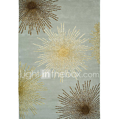 Acrylic Tufted Area Rugs with Spark Featured Pattern 3'*5' 670361 2016