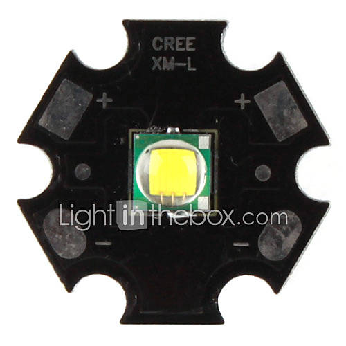 Image de bricolage cree 10w 1000lm lumineux led blanc 7000k Ã©metteur avec base en aluminium (3,2 3.6v)