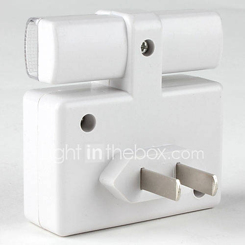 Image de Capteur de lumiÃ¨re 1W lampe de nuit blanche led (220v)