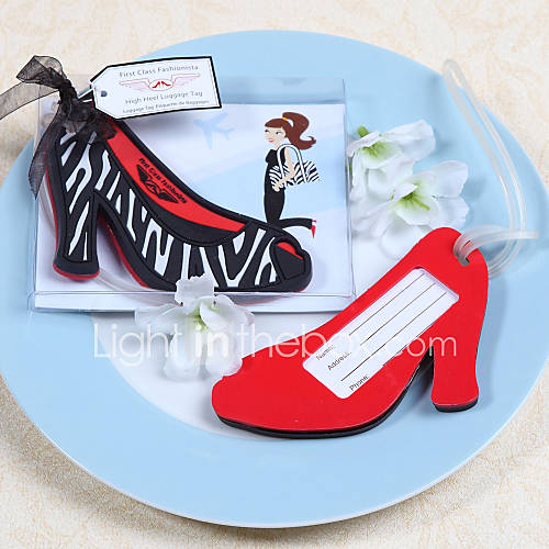 High Heel Shoes Shaped Luggage Tag Wedding Favor 252653 2016 1.99