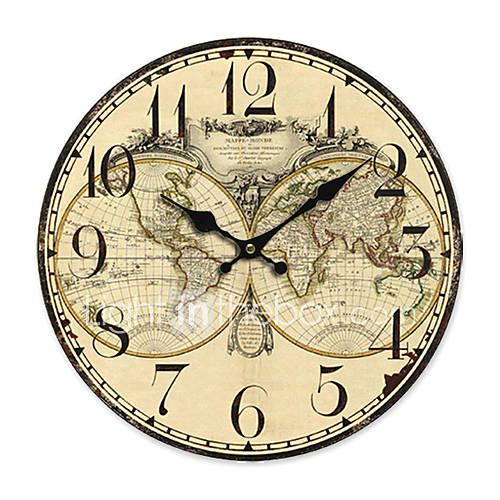 Country World Wall Clock 418692 2016 64.79