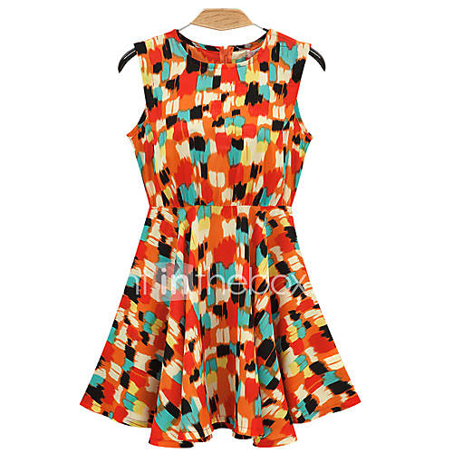 Women's Going out Dress Sleeveless Summer 492101 2016 5.99