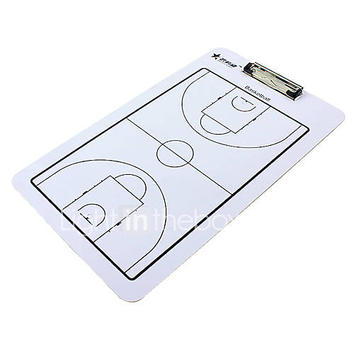 Double-Faced Conseil Coaching Basketball Avec 2 stylos et 1 effaceur