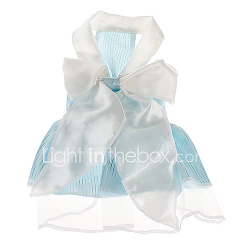 Dog Dress Blue Dog Clothes Summer Stripe Wedding 550651 2016 4.99