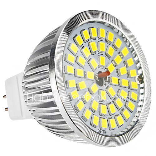Image de 6W GU5.3(MR16) Spot LED MR16 48 SMD 2835 500-600 lm Blanc Naturel 6500K K DC 12 AC 12 V