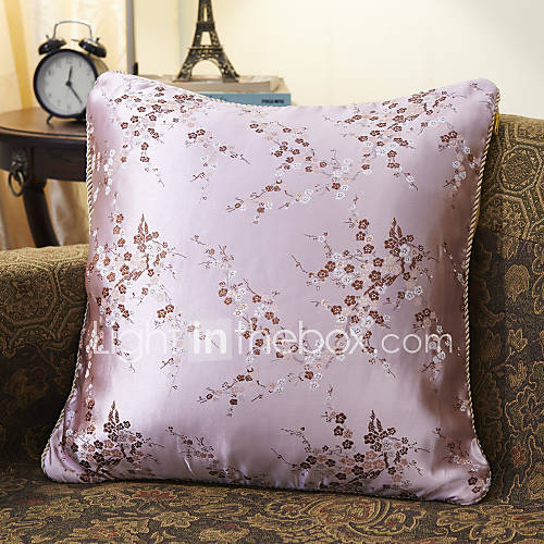 Country Pink Silk Decorative Pillow Cover 364800 2016 12.99