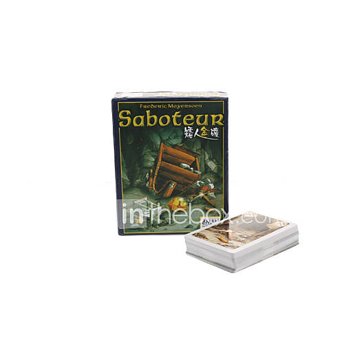 Saboteur style Board Game Card Set Toy