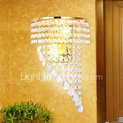 High Quality Stainless Steel Crystal Wall Lights 762608 2017 69.99