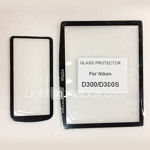 Fotga premium écran LCD du panneau protecteur en verre pour Nikon D300/D300S
